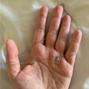 Dainty Hand Necklace